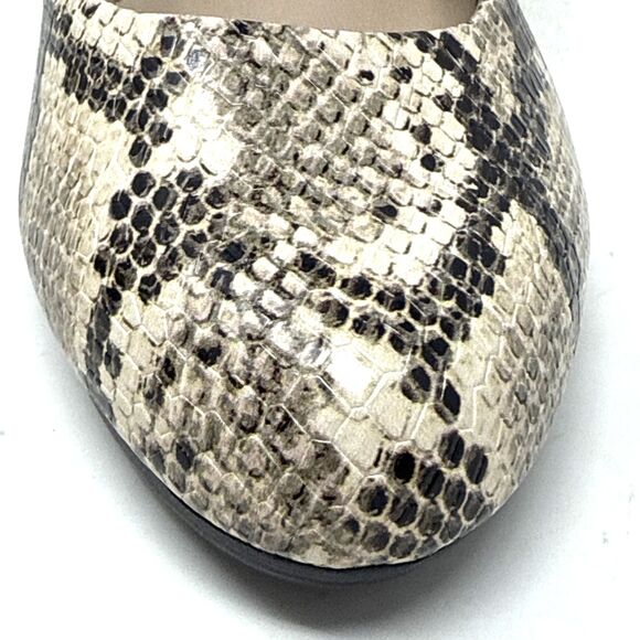 Clarks Adriel Viola Pumps Womens Sz 7.5 Leather Snakeskin High Heel Stiletto NEW - Picture 10 of 15